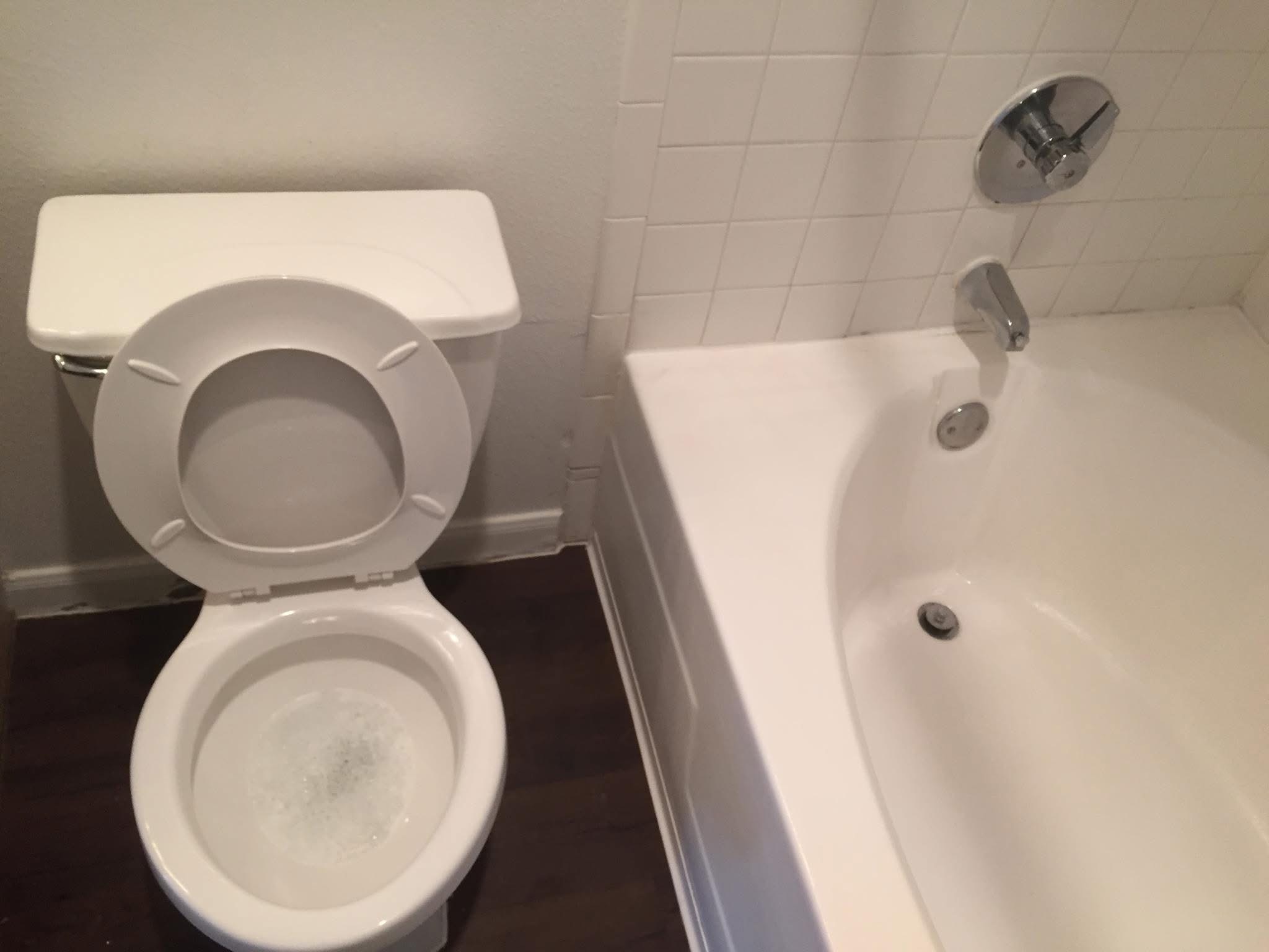 Bathroom cleaning
